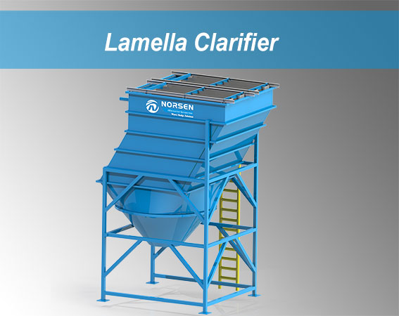 High efficient Inclined Sediment Device