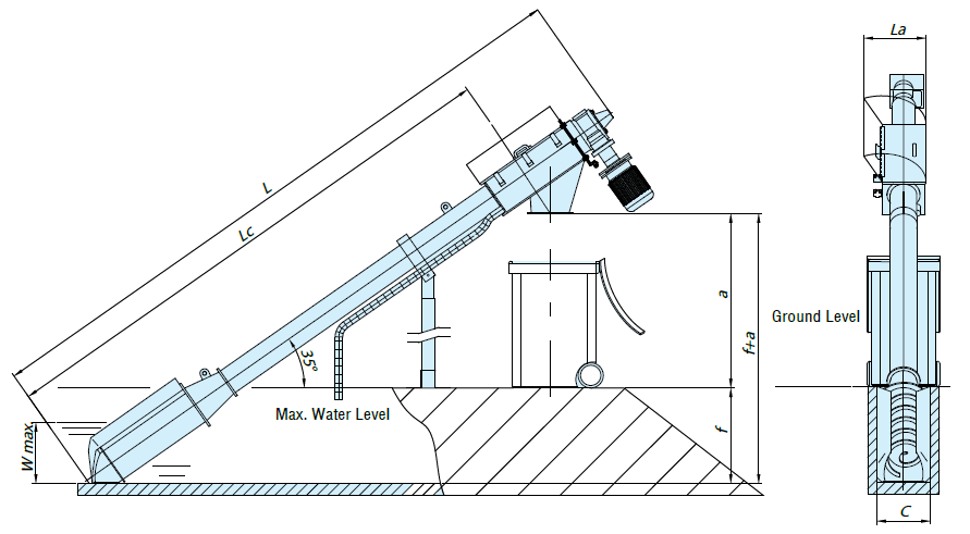 Screw Screen Drawing